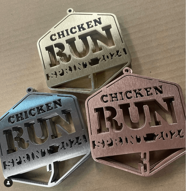 Laser Cut Brass Signage